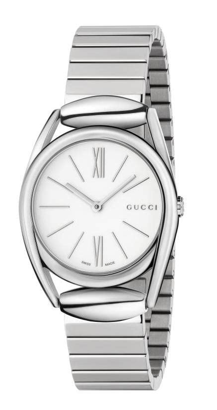 orologio gucci horsebit ya 140502|Gucci Horsebit 30mm Quartz Mother Of Pearl .